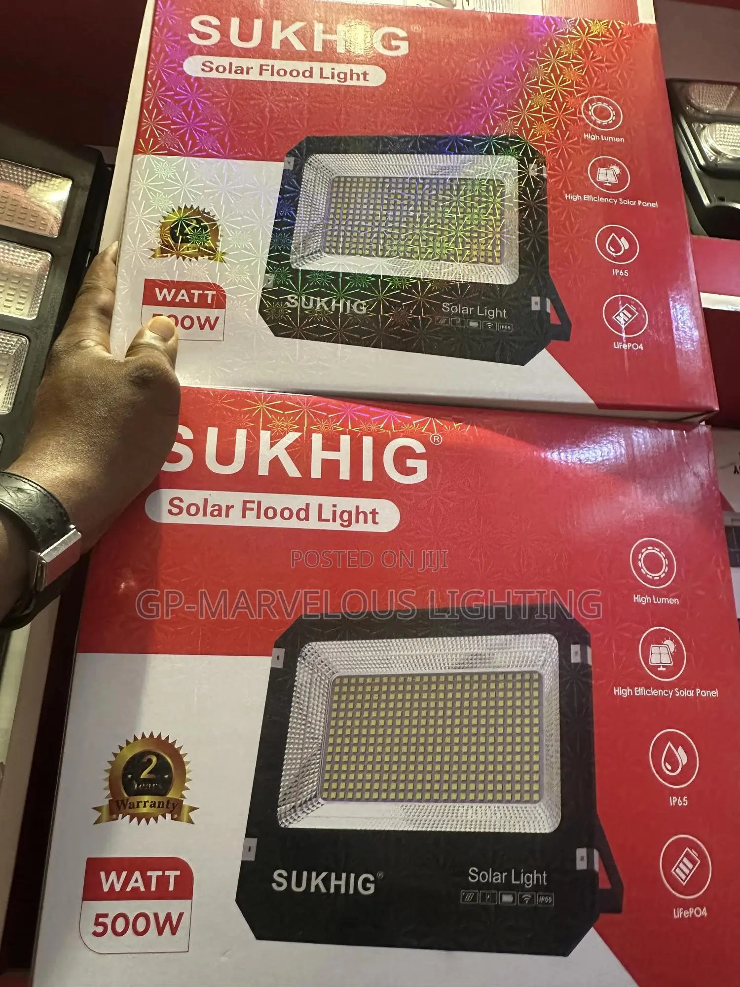 500w Solar Flood Light