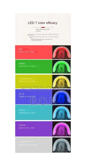 Photon Led Light Therapy Device (6 Colors With Near Infrared Light )