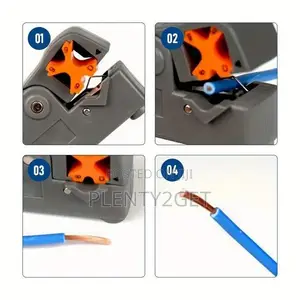 1pc Automatic Multifunctional Wire Stripper and Crimping Tool With Hex