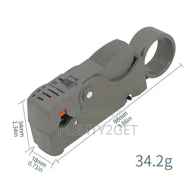 1pc Automatic Multifunctional Wire Stripper and Crimping Tool With Hex