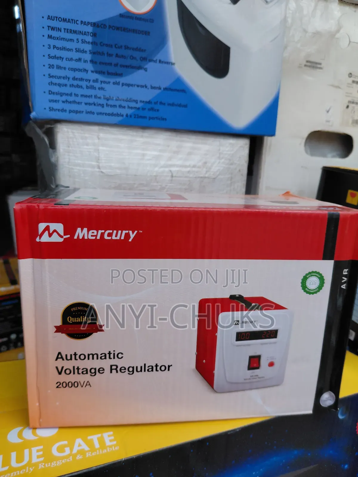 Mercury Automatic Voltage Regulator 2000va