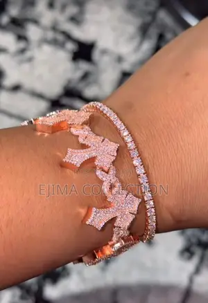 Moissanite Bracelets With Tennis Chain Comes With Gra Certificate