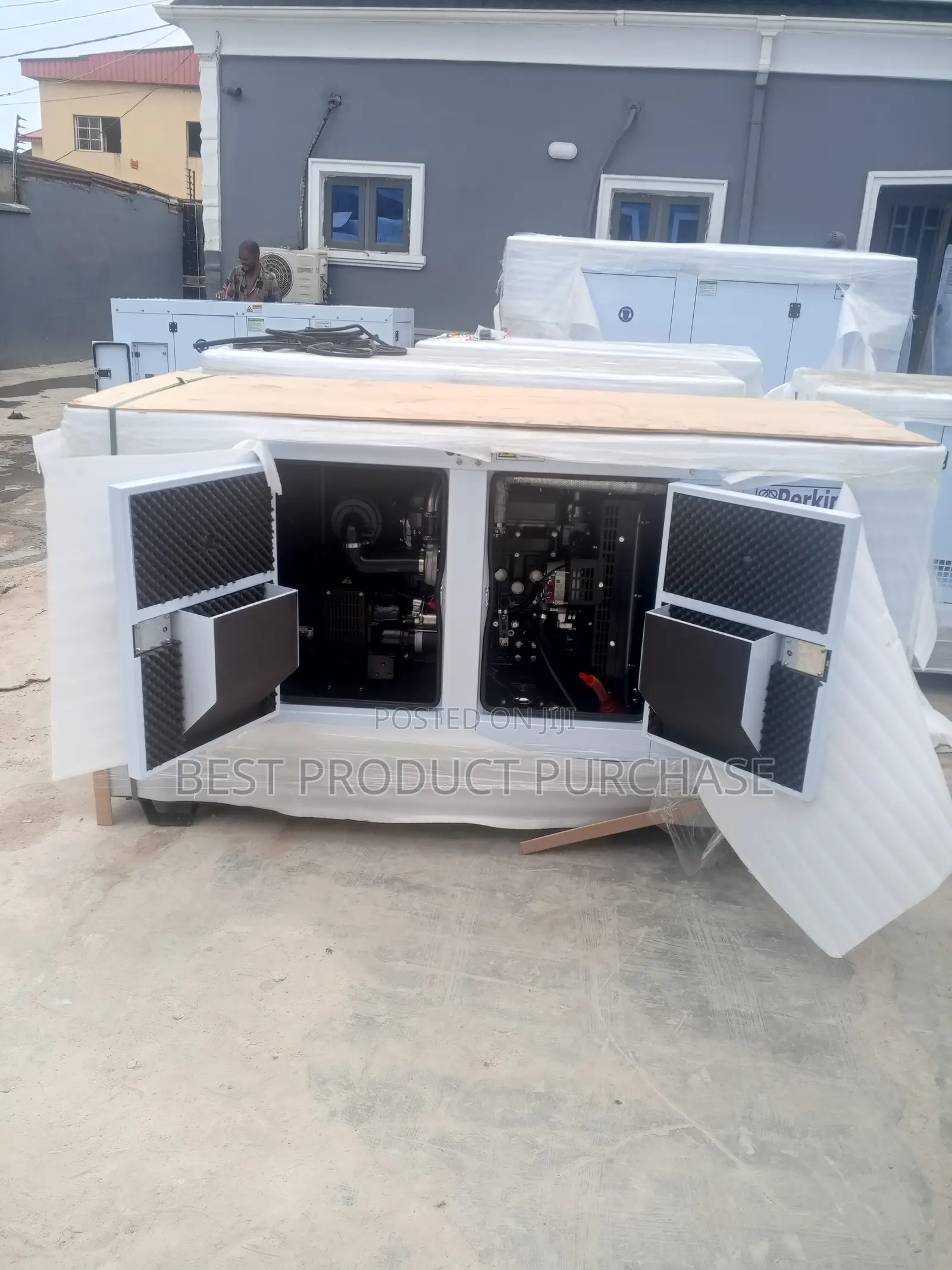 Silent 60kva Perkins Generator for Large Homes