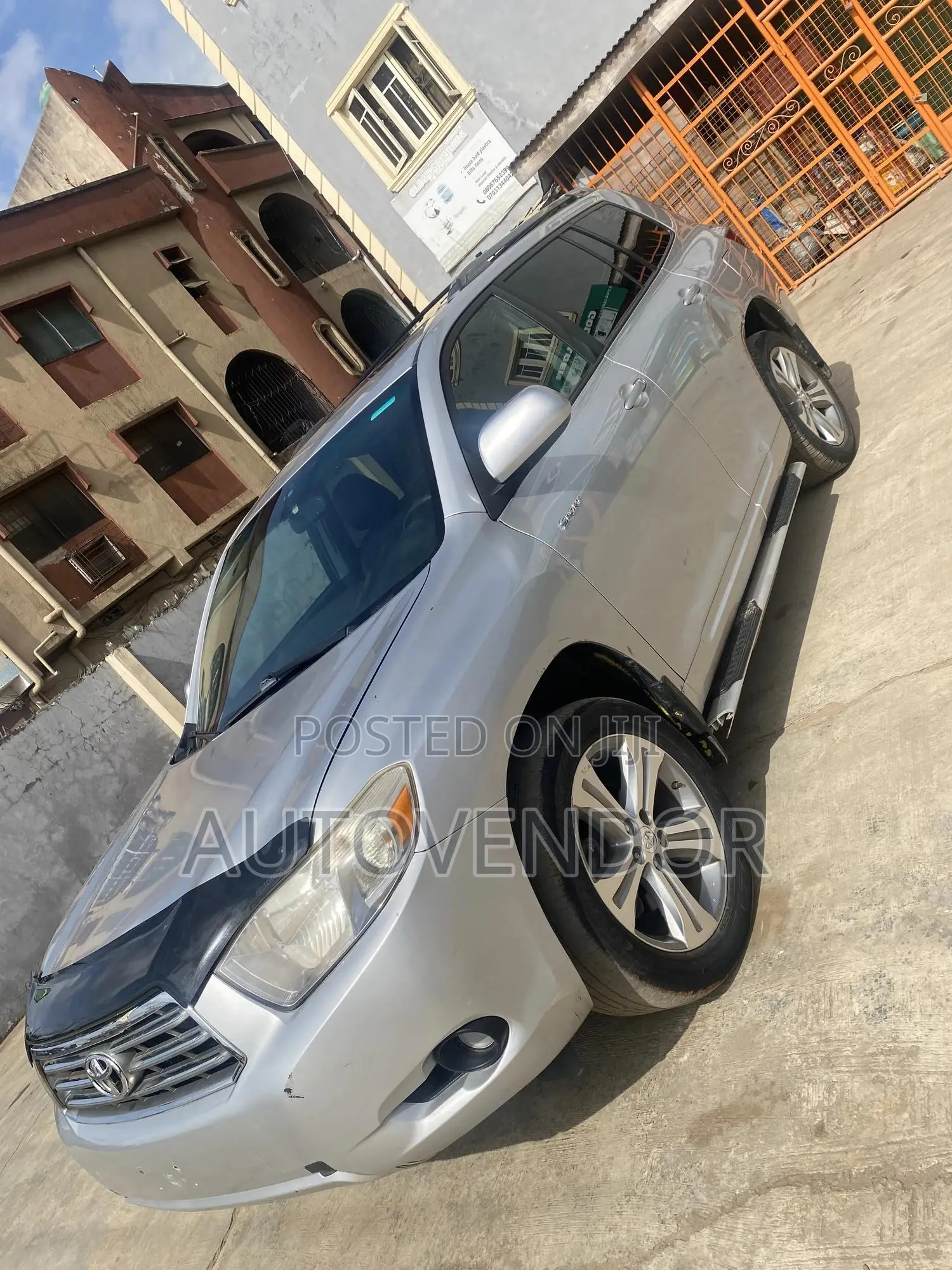 Toyota Highlander Sport 2010 Silver