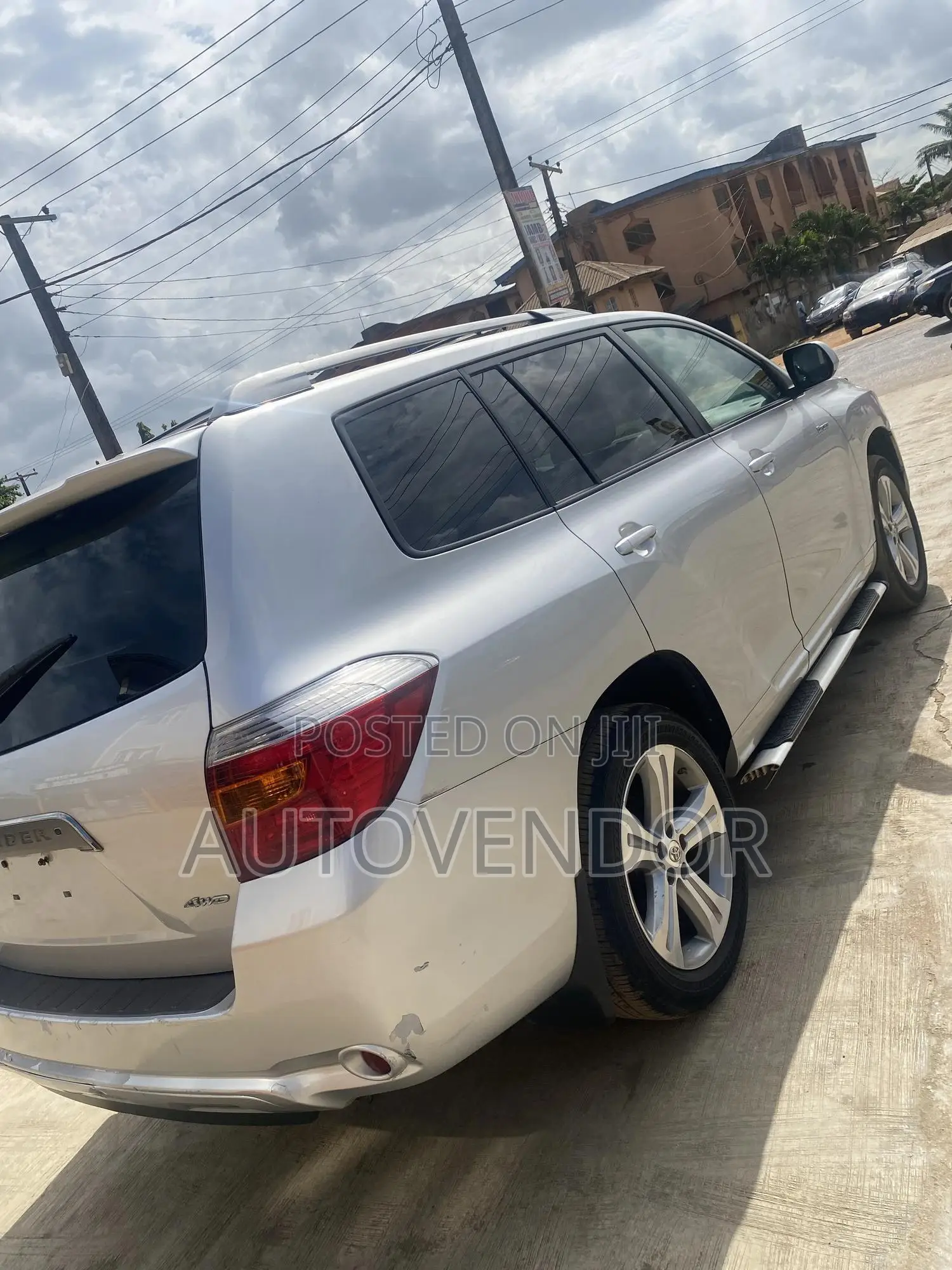 Toyota Highlander Sport 2010 Silver
