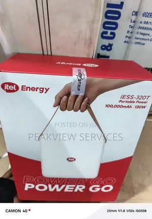 Itel Iess-320t Portable Power Bank System 130w 100000mah