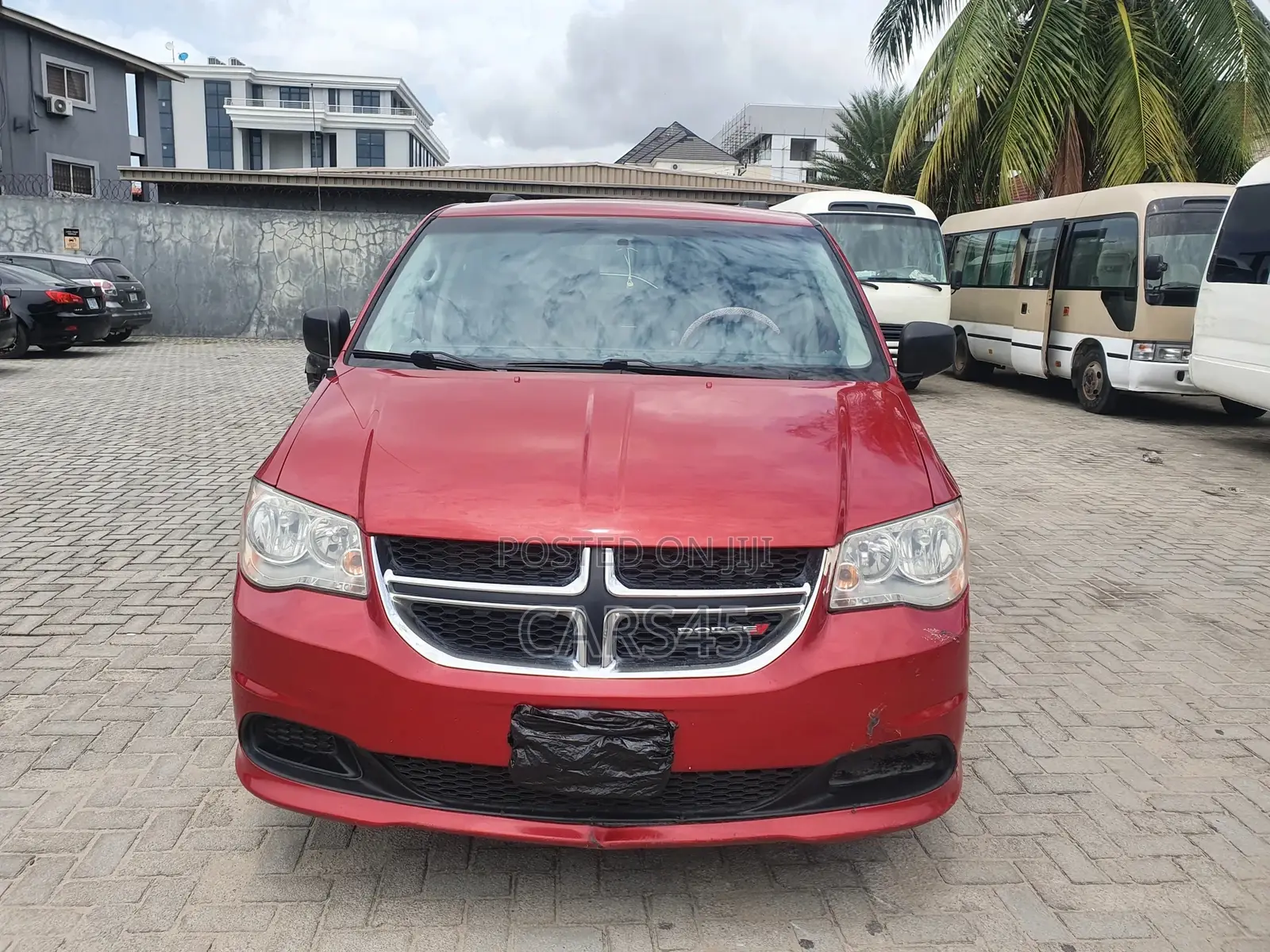 Dodge Caravan 2012 Red