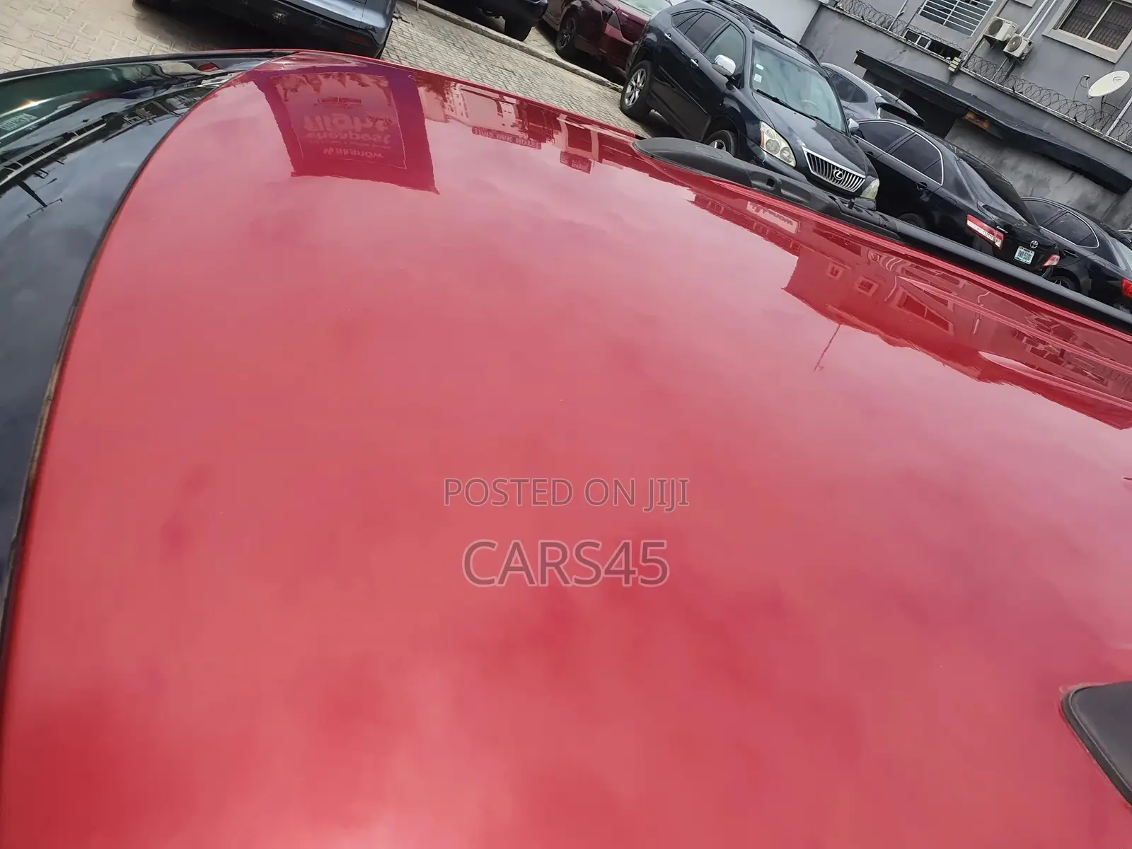 Dodge Caravan 2012 Red