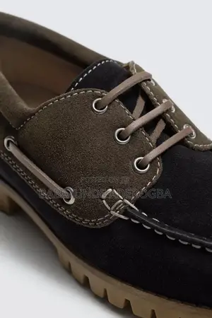 Zara Leather Deck Shoes