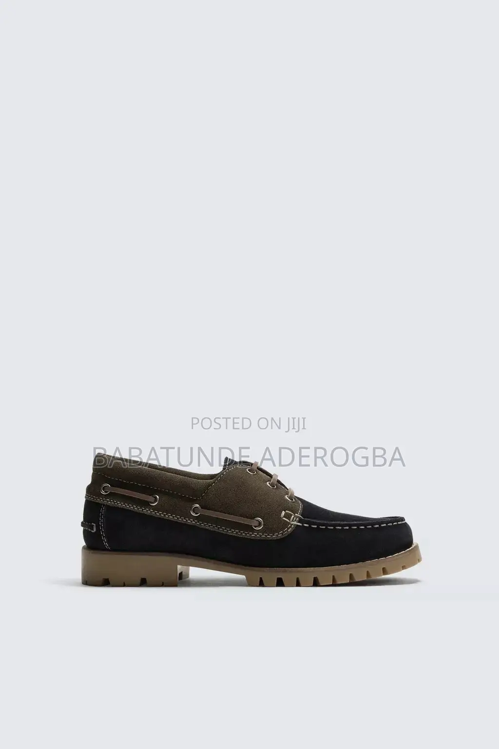 Zara Leather Deck Shoes