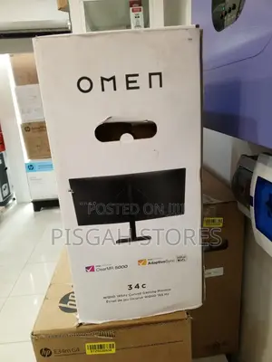 Hp Omen 34c WQHD 165hz Curved Gaming Monitor (780k8aa)