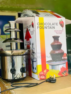3 Steps Stainless Steel Chocolate Fountain
