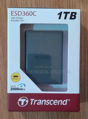 Transcend 1tb Esd360c Portable SSD 2000mb/S