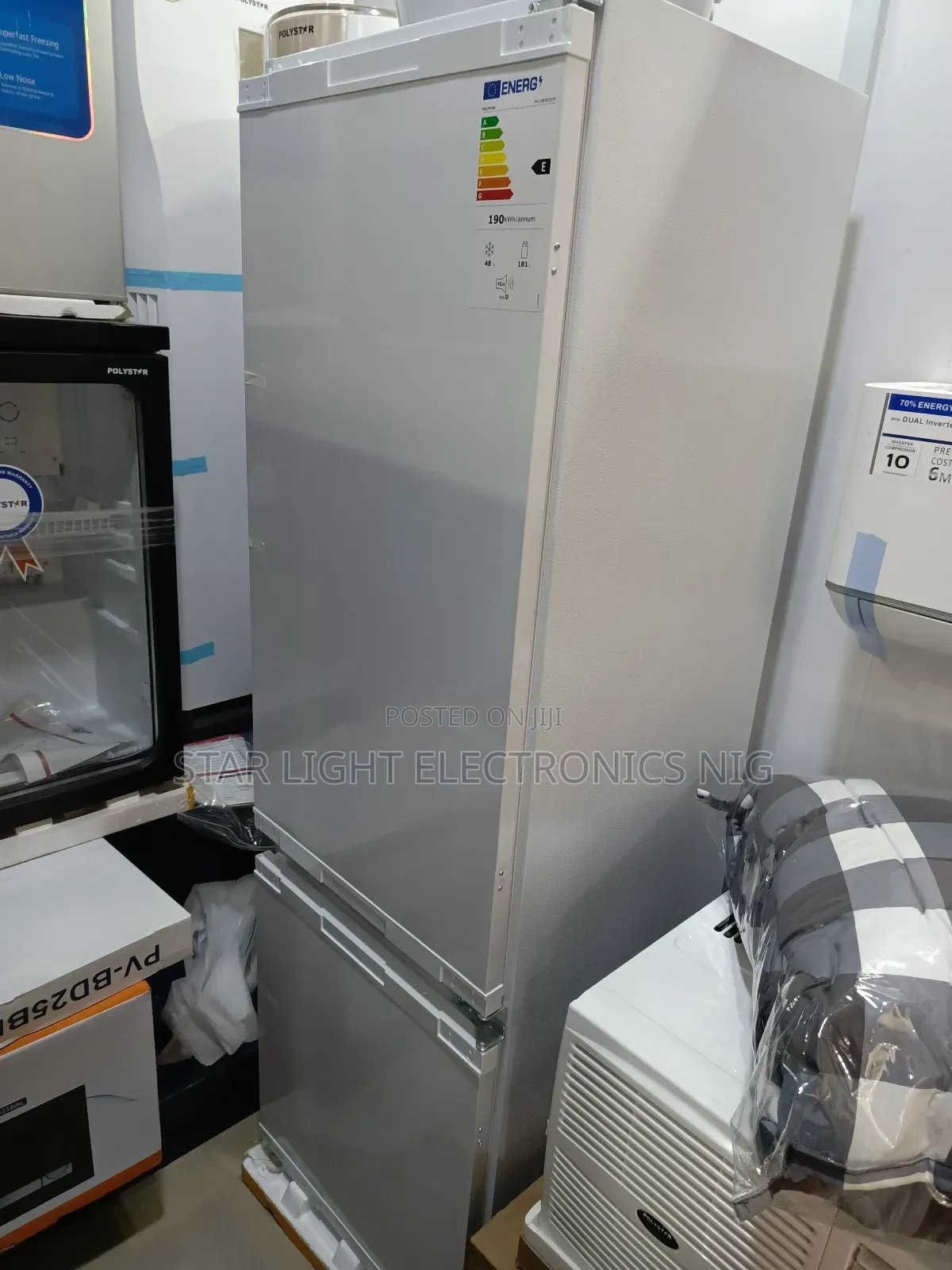 Inverter Built-in Fridge Polystar
