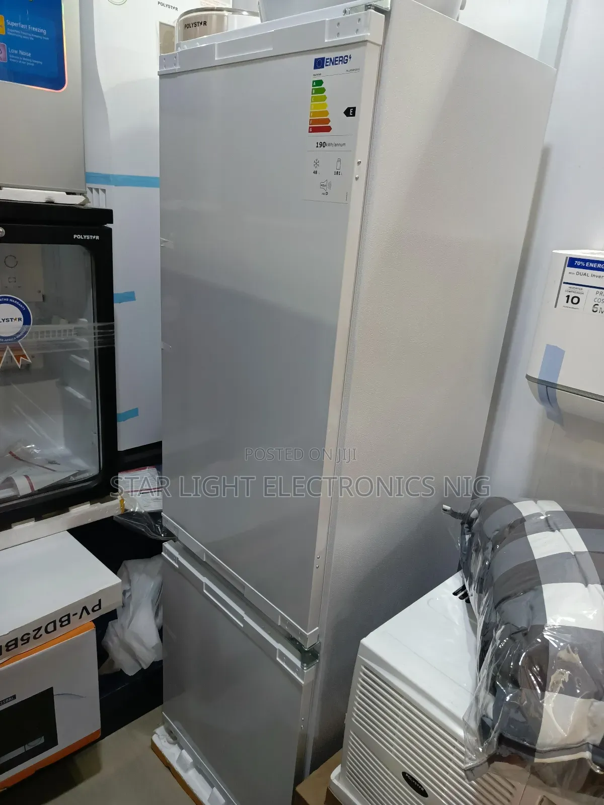 Inverter Built-in Fridge Polystar