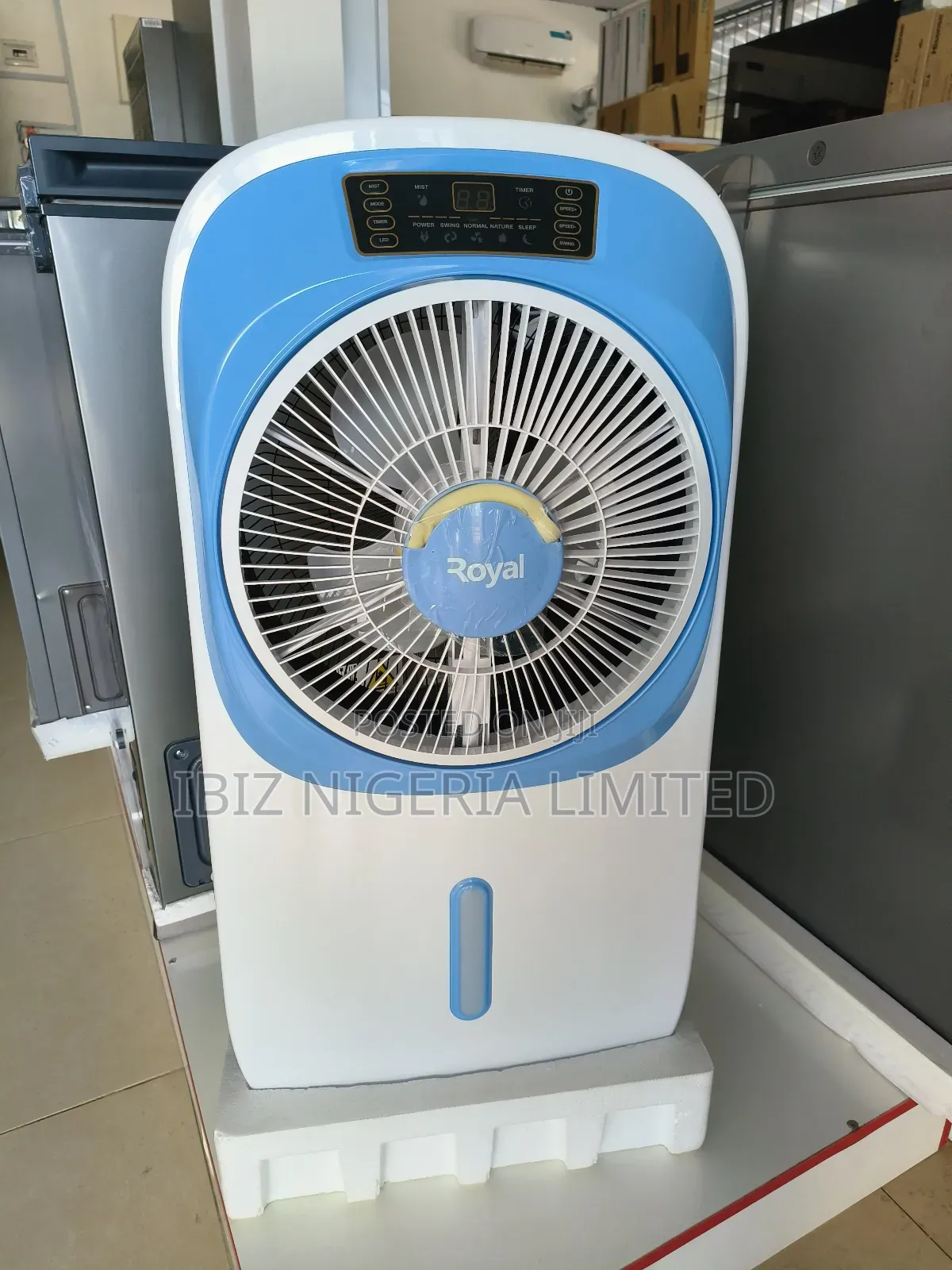 12" Royal Rechargeable Mist Fan