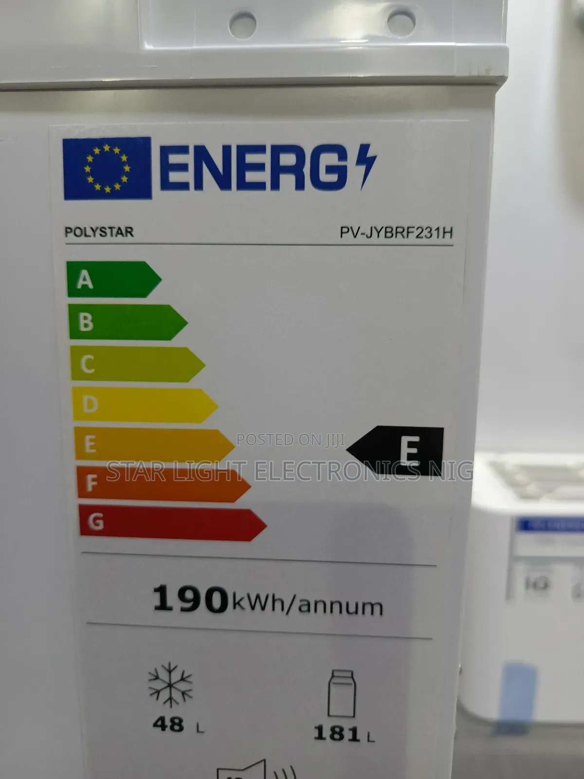 Inverter Built-in Fridge Polystar