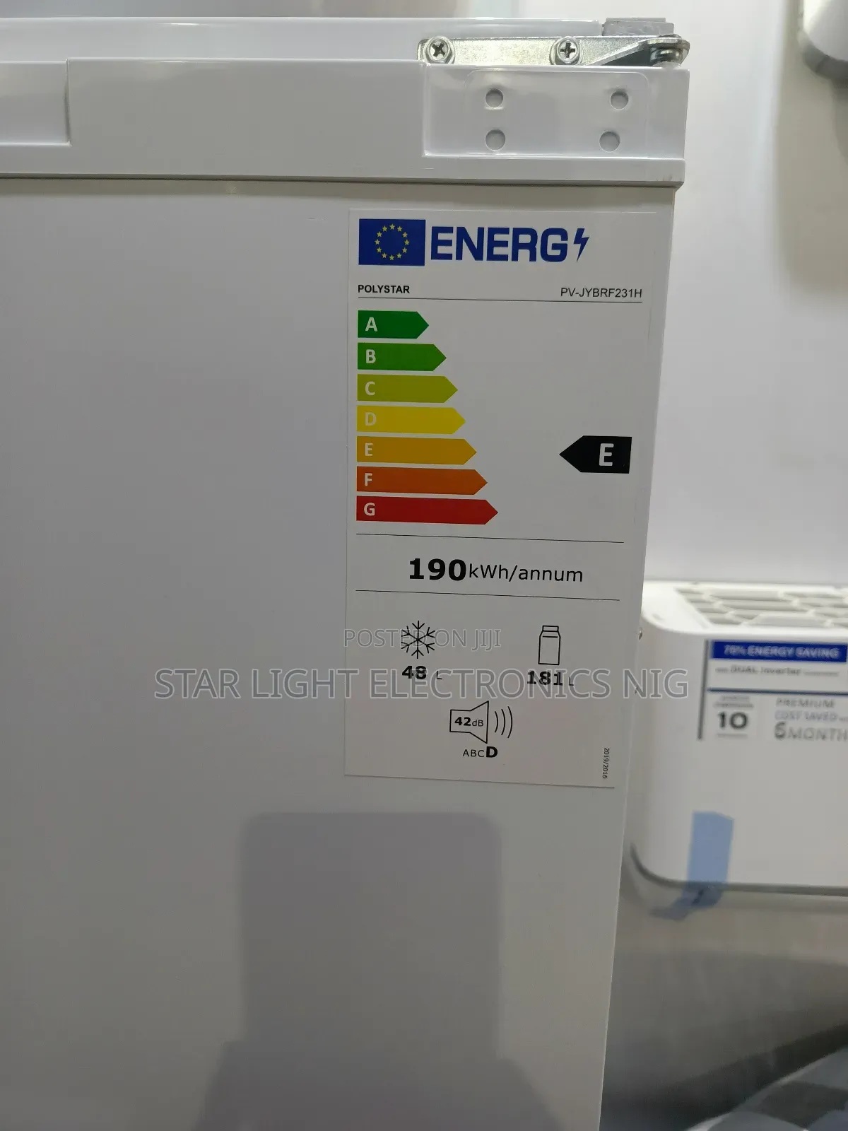 Inverter Built-in Fridge Polystar
