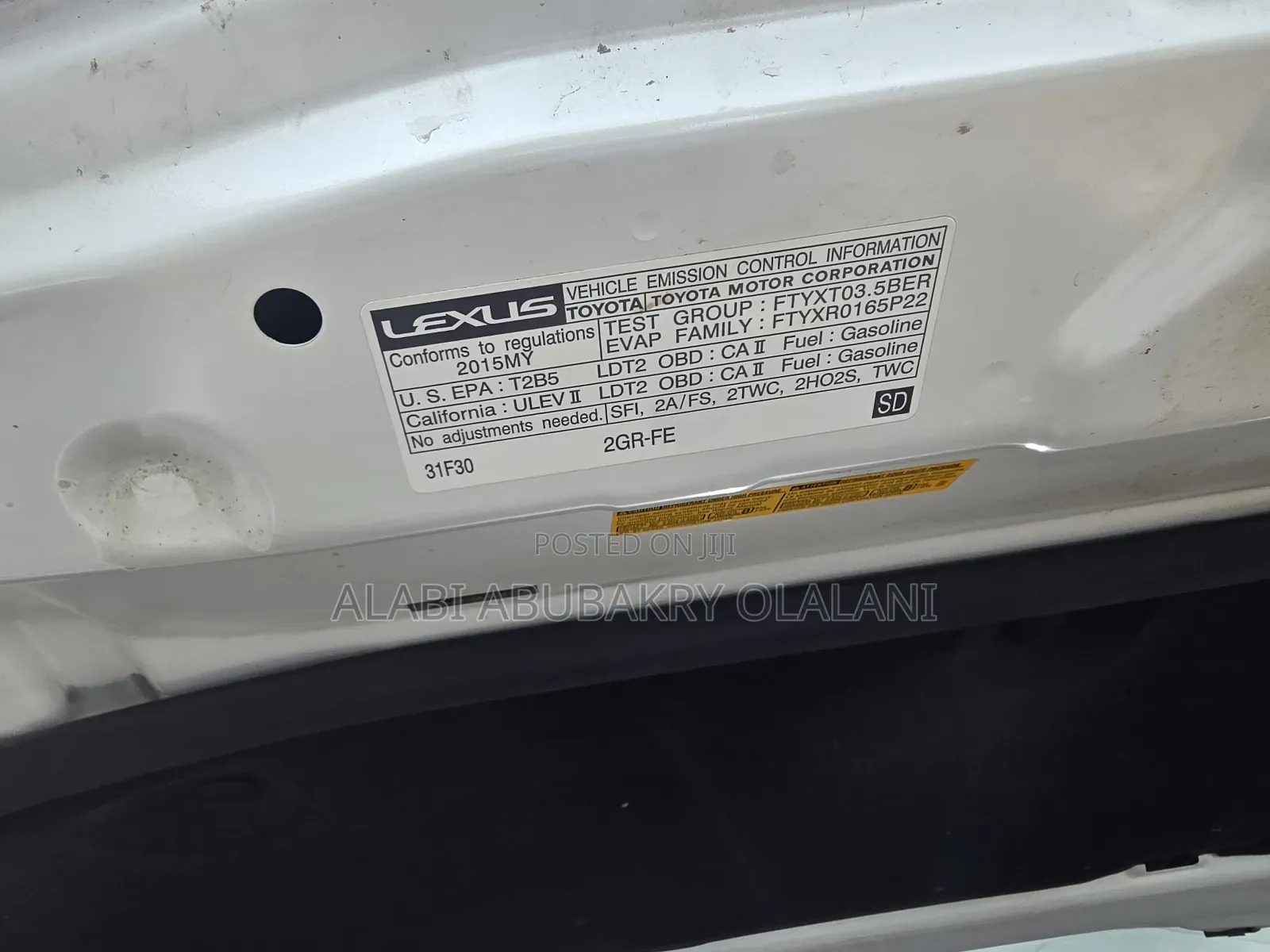 Lexus RX 2015 White
