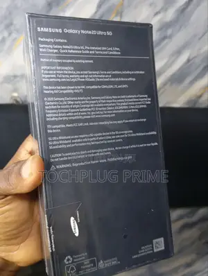 New Samsung Galaxy Note 20 Ultra 256 GB Black