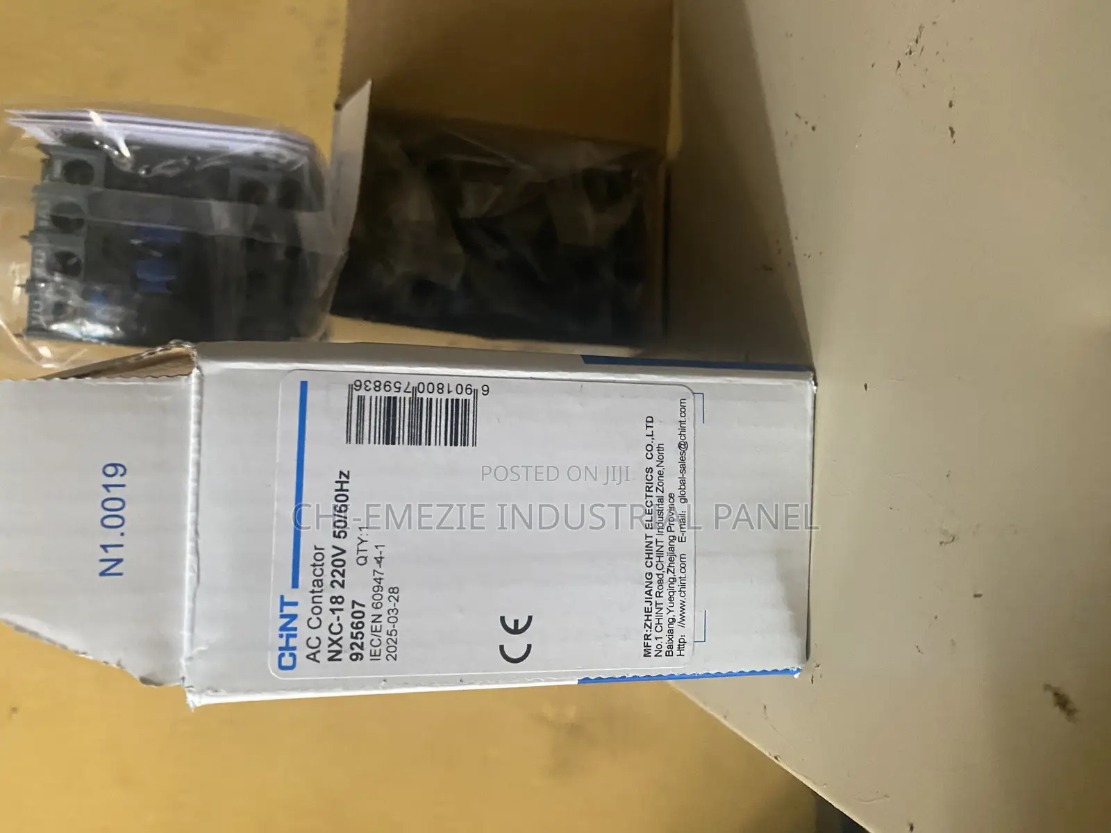 Chint D18 Contactor – Strong, Durable Original Industrial Quality