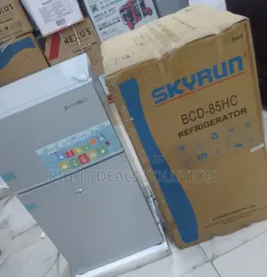 Skyrun Bcd85hc Fridge | Modern Compact Refrigerator