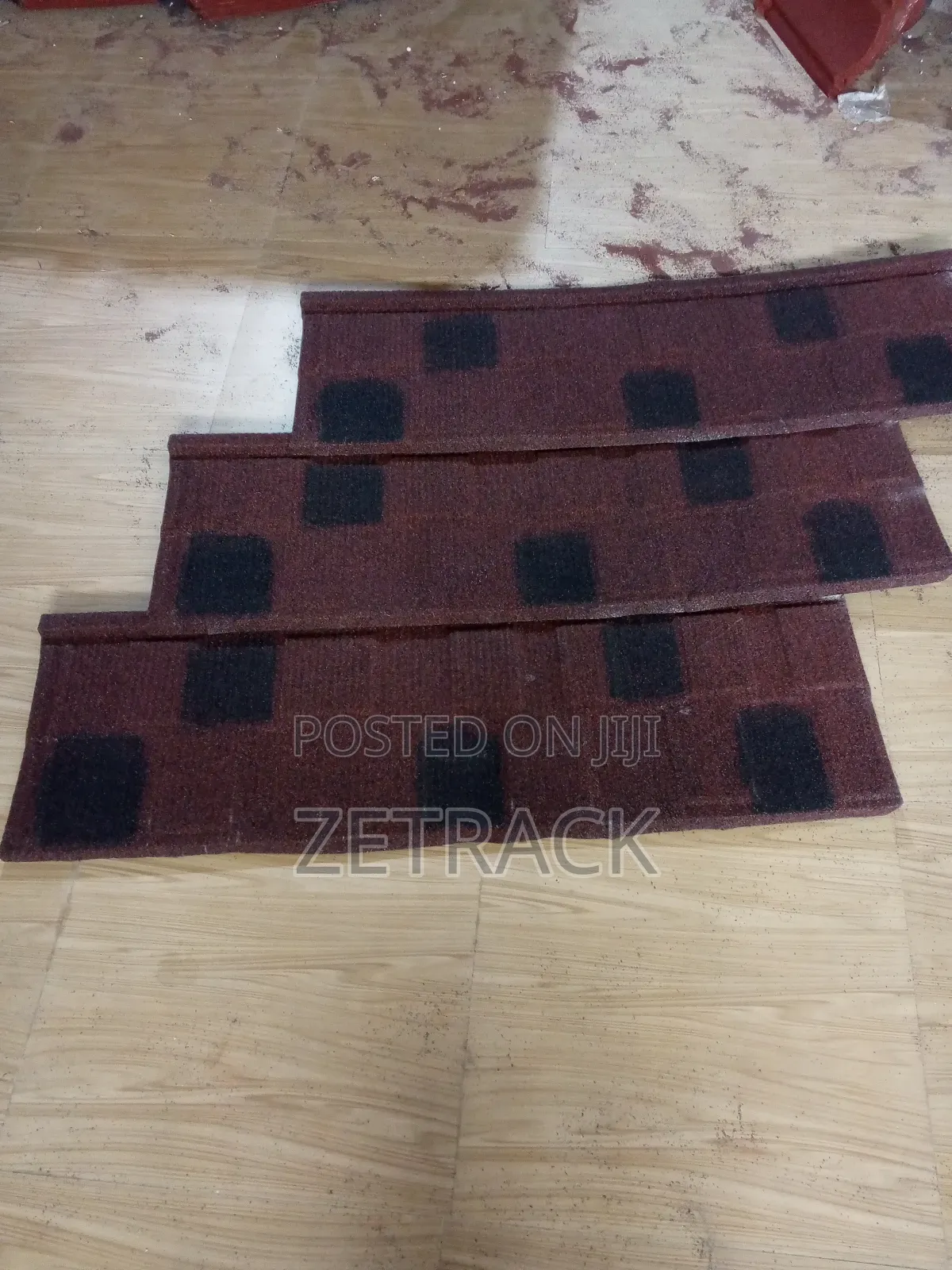 Wine and Black Shingle Patch