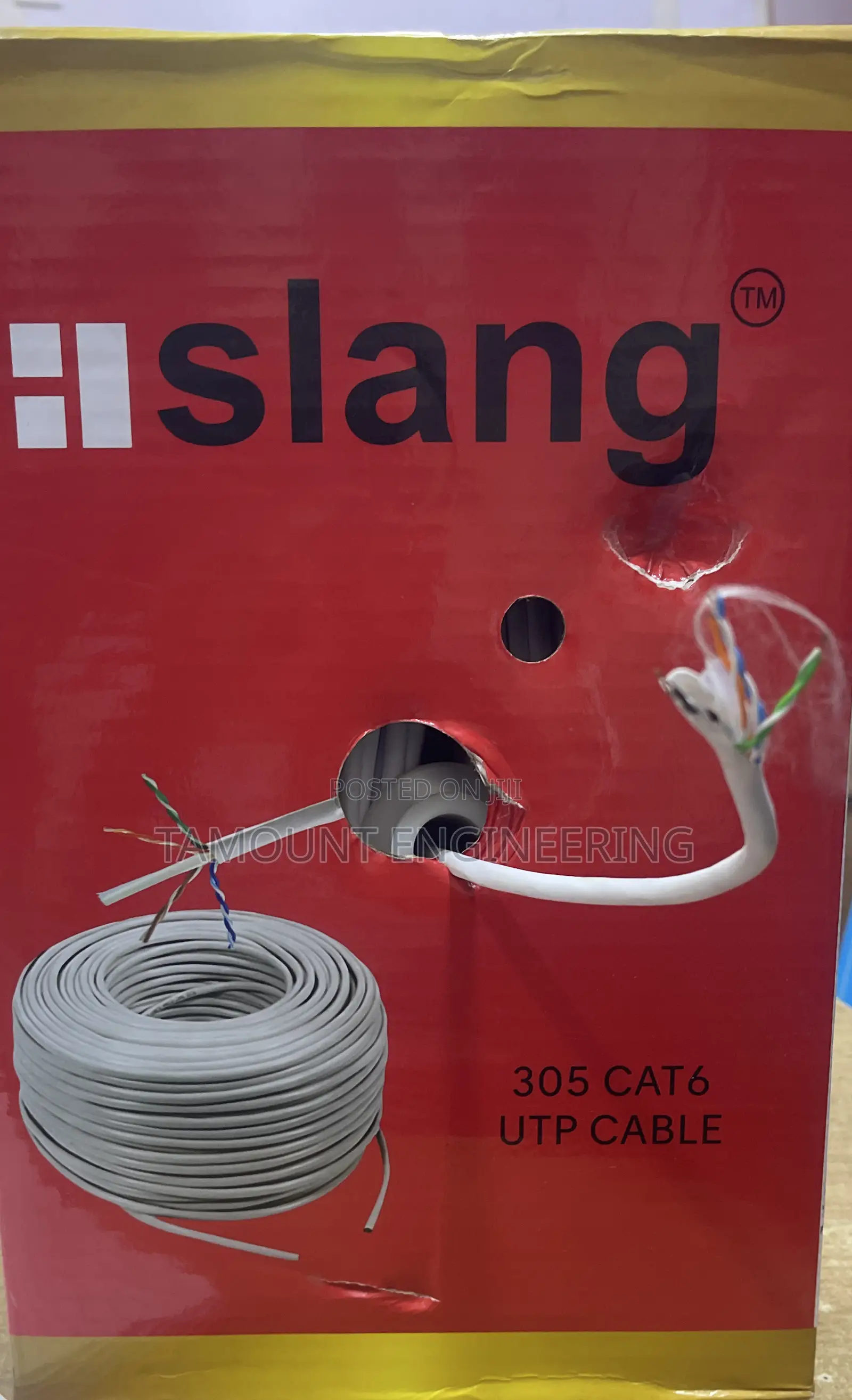 Cat6 Cable 305m 100% Copper