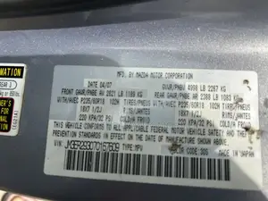 Mazda CX-7 2006 Silver