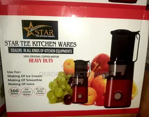 Star Tee Heavy Duty Slow Juicer
