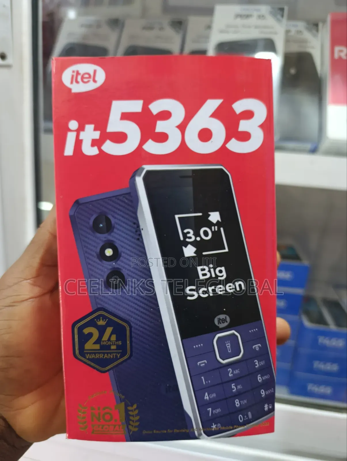 New Itel it5362 Black