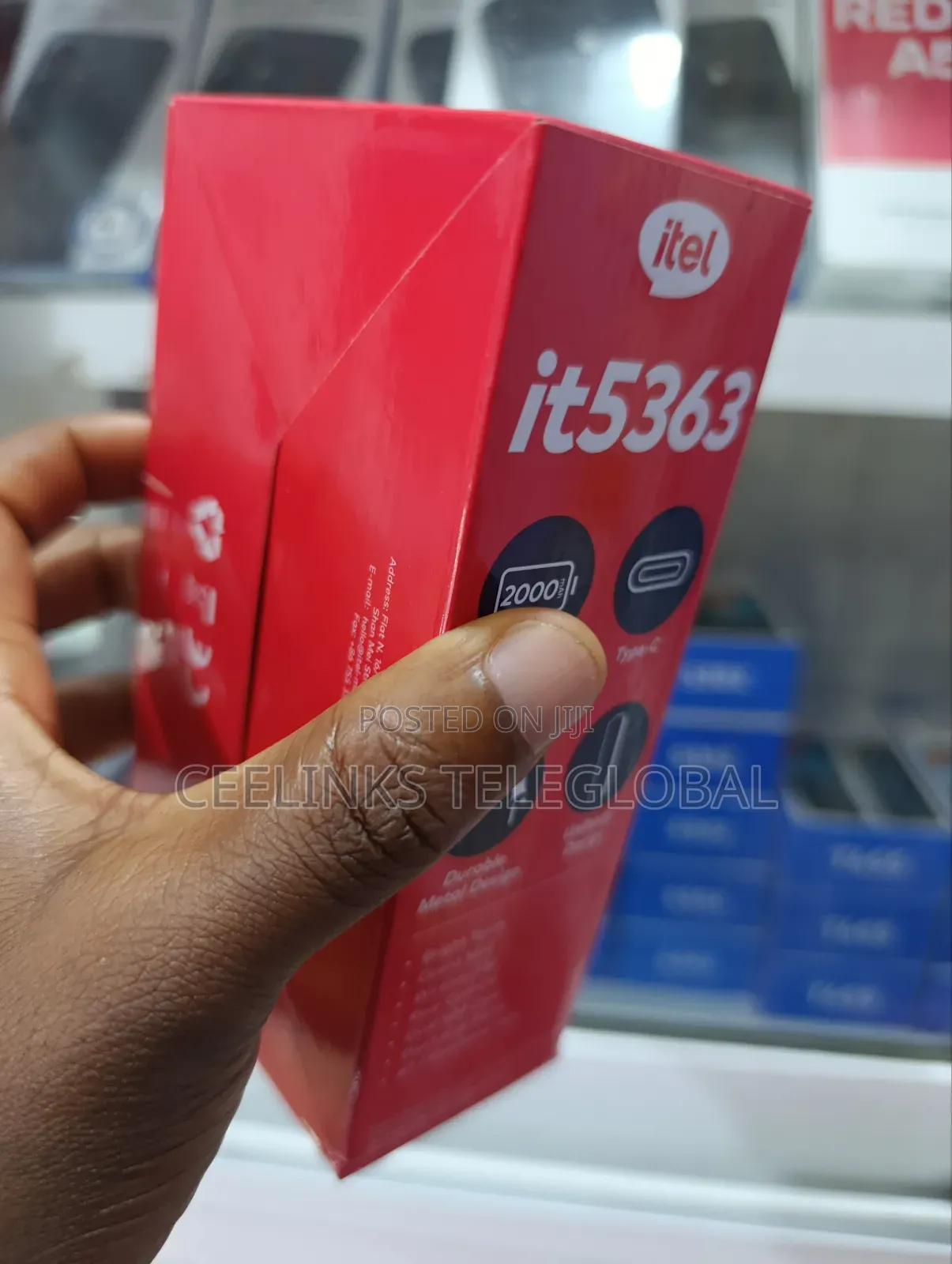 New Itel it5362 Black