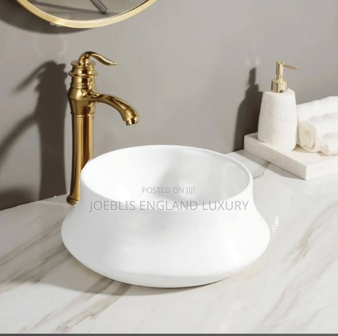 Counter Top Basin Curve