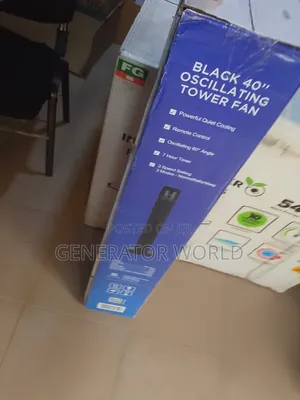 Maxi 40 Inch Tower Fan Powerful Airflow Quiet Operation