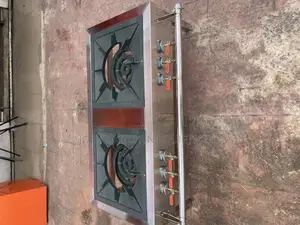 Industrial Double Burner Gas Cooker