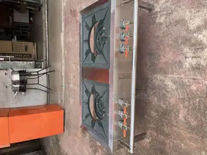 Industrial Double Burner Gas Cooker