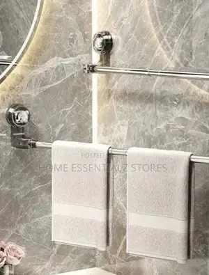 Extendable Non-drill Adjustable Towel Hanger (Each)