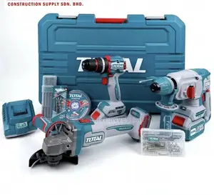 Total 3in1 Cordless Combo Kit Set Brushless 20volts
