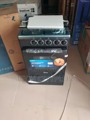 Midea 50x50 Freestanding Gas Cooker Compact Kitchen Appliance