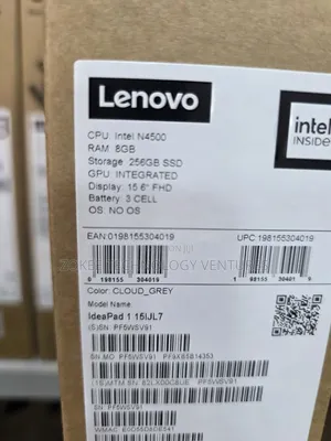 New Laptop Lenovo IdeaPad 1 8GB Intel Celeron SSD 256GB