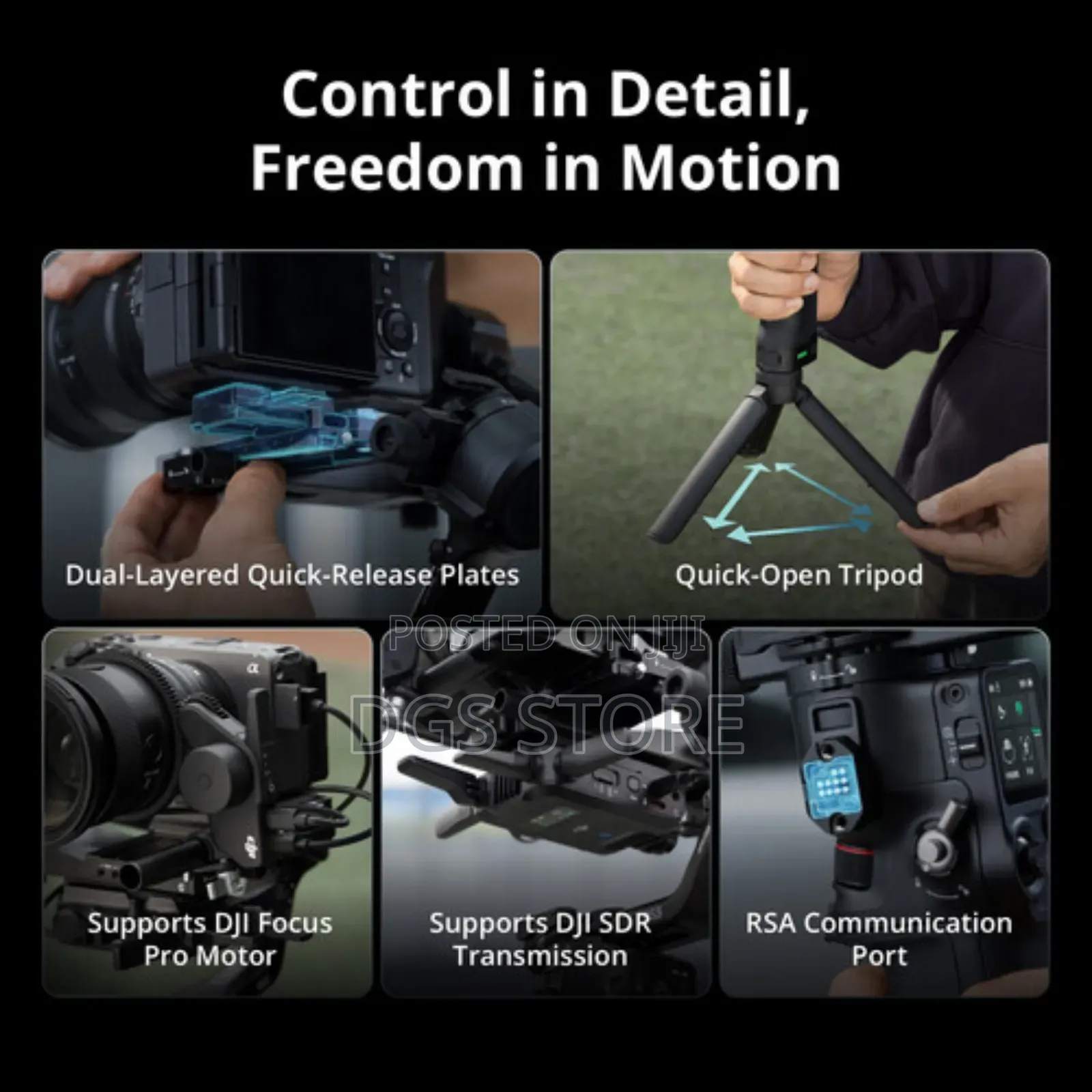 Dji Rs 5 Combo Gimbal With Ai Tracking Module (2026)