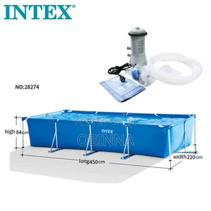 Intex Collapsible Swimming Pool Size 15ft X 7ft X 33 Inches