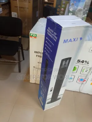 Maxi Black Tower Fan 40 Inch Strong Air Delivery
