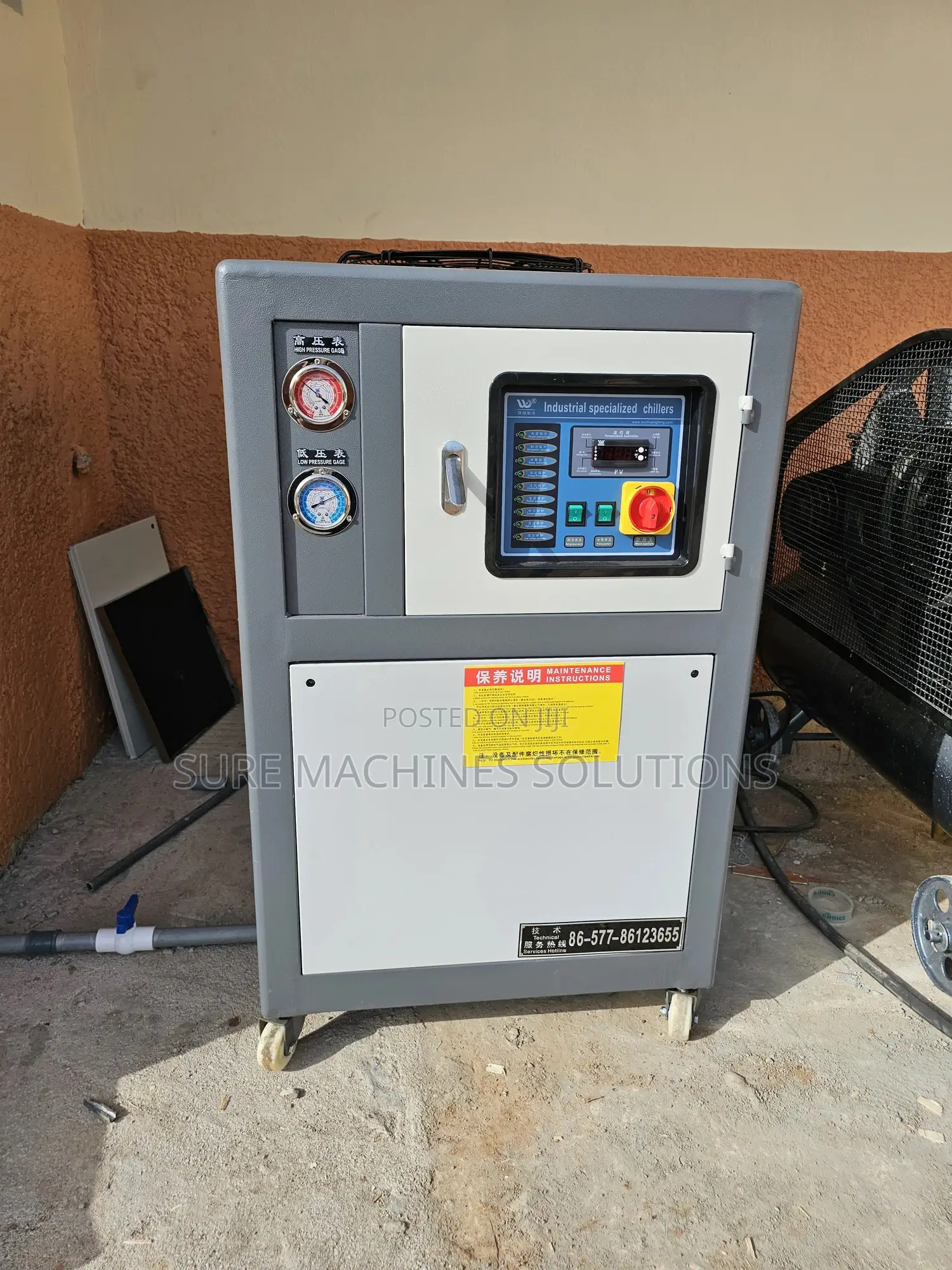 Semi Automatic Pet Bottle Blowing Machine