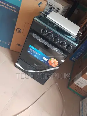 Midea Compact 50x50 Gas Cooker for Modern Kitchens