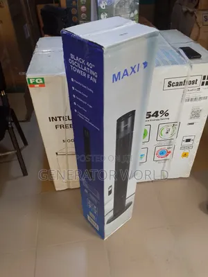 Maxi Oscillating Tower Fan 40 Inch Fresh Air Flow