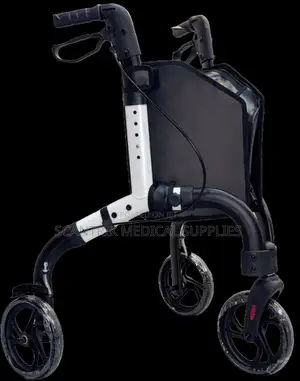 Compact 3-Wheeled Tri-Walker Rollator for Improved Independence