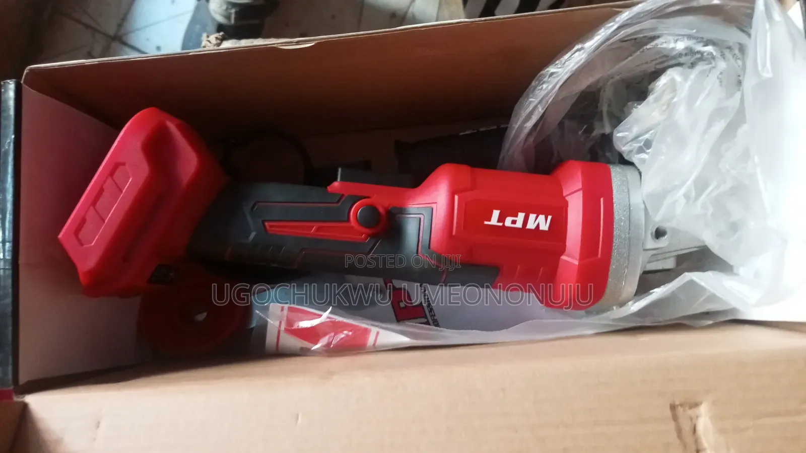 Cordless Battery Grinding Machine