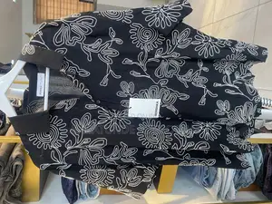 Bershka Short Sleeved Embroidered Shirt