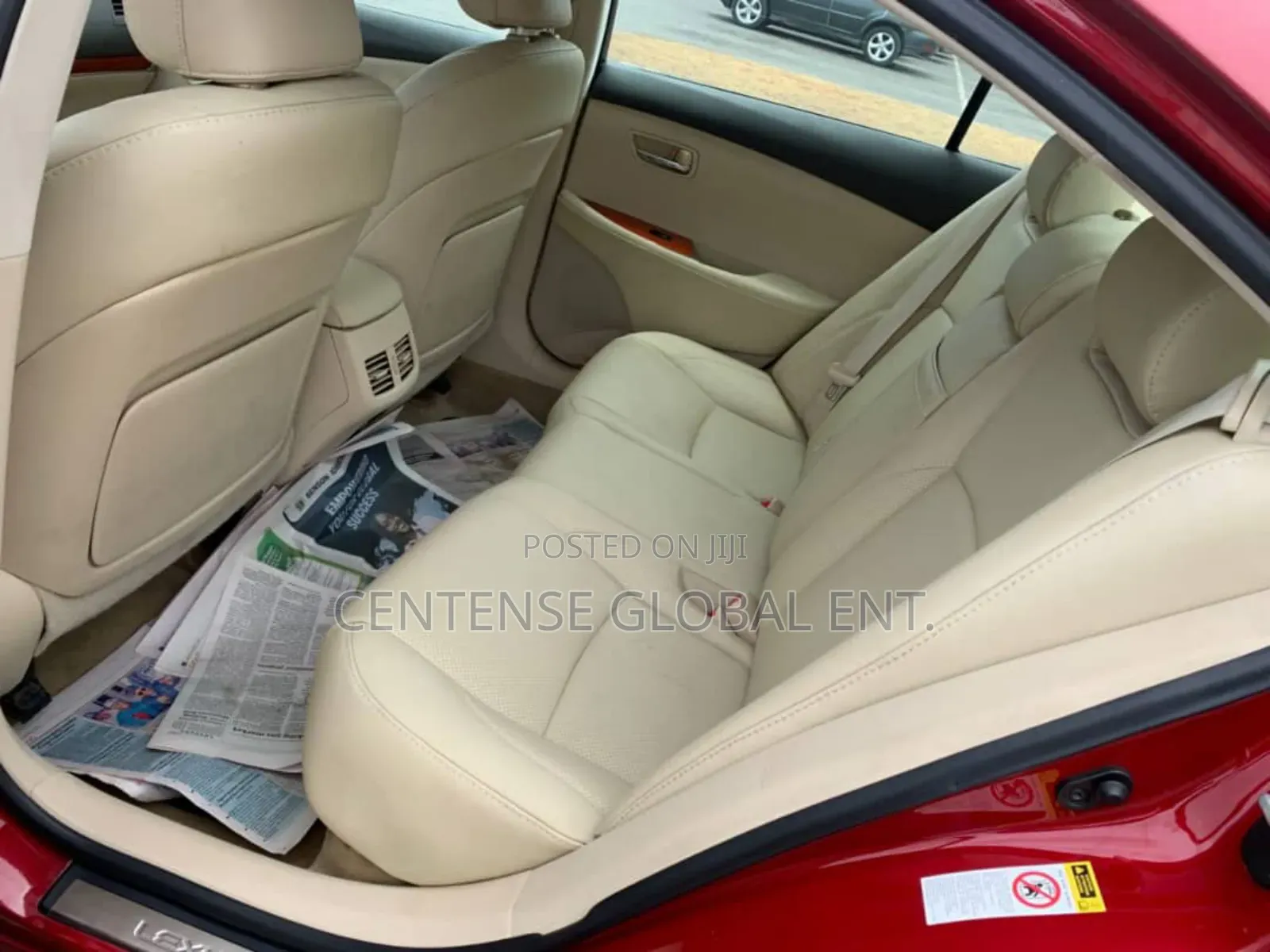 Lexus ES 350 2012 Red